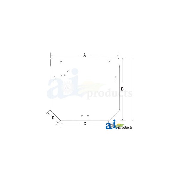 Glass; Rear Window 0" x0" x0"